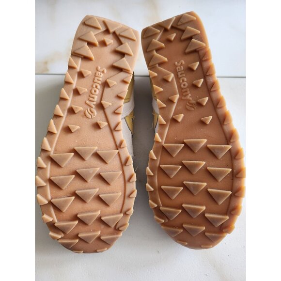 Saucony Shadow Original Yellow Beige Purple Size 5 Womens - Picture 4 of 9